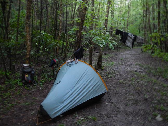 Applachian Trail Ken Day 7 camp